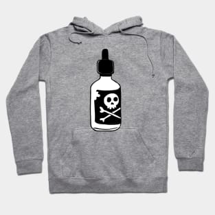 poison drops skull bones bottle Hoodie